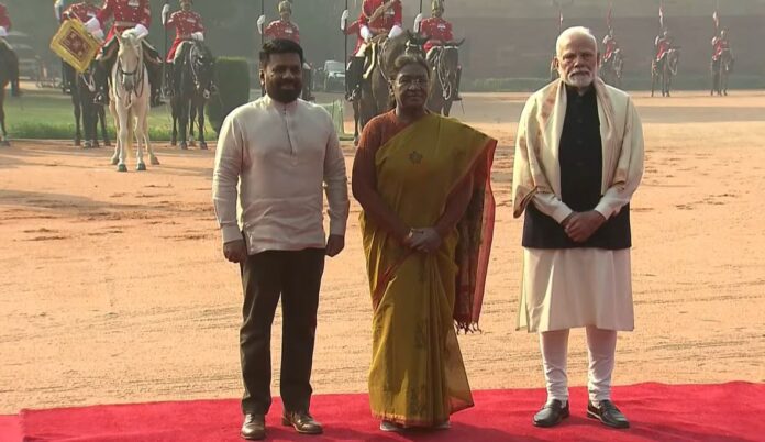 grand welcome for president anura 4161