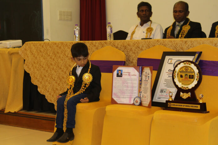 Chola world record age 5 general knowledge 6007