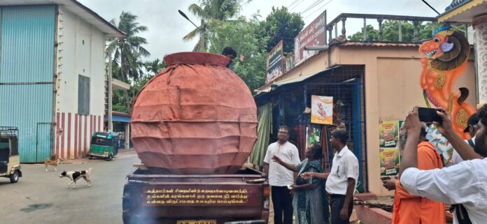 Water collection work for Liberation Tree begins 6439